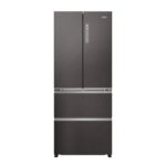 Haier HFR3718ENMD 70cm Total No Frost Fridge Freezer Dark Inox