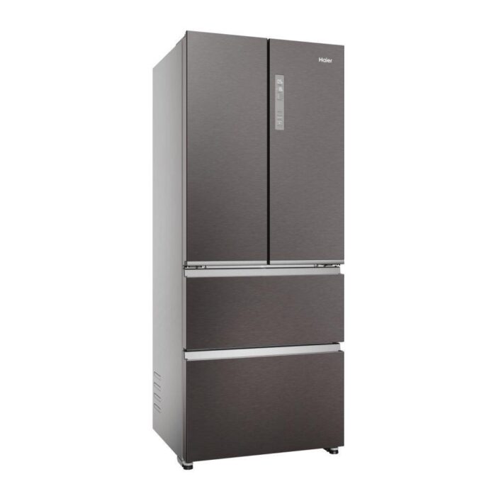 Haier HFR3718ENMD 70cm Total No Frost Fridge Freezer Dark Inox - Image 3