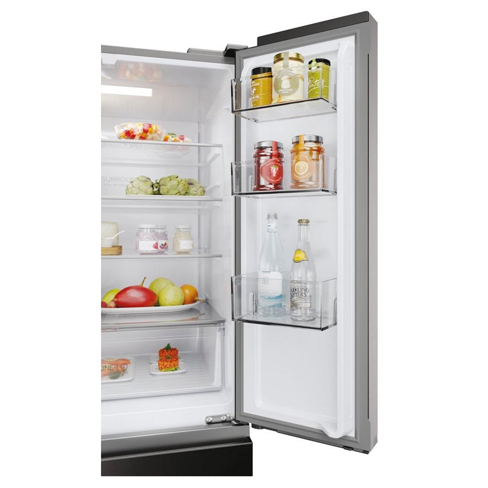 haier-hfr3718enmd-70cm-total-no-frost-fridge-freezer-dark-inox-1082402395 Haier HFR3718ENMD 70cm Total No Frost Fridge Freezer Dark Inox - Image 4