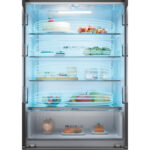 Haier HFR3718ENMD 70cm Total No Frost Fridge Freezer Dark Inox - Image 5
