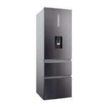Haier HTW5618EWMP Frost Free Fridge Freezer Dark Inox - Image 4