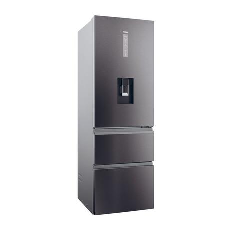 haier-htw5618ewmp-frost-free-fridge-freezer-dark-inox-1082402432 Haier HTW5618EWMP Frost Free Fridge Freezer Dark Inox - Image 4