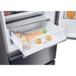 Haier HTW5618EWMP Frost Free Fridge Freezer Dark Inox - Image 7