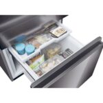 Haier HTW5618EWMP Frost Free Fridge Freezer Dark Inox - Image 12