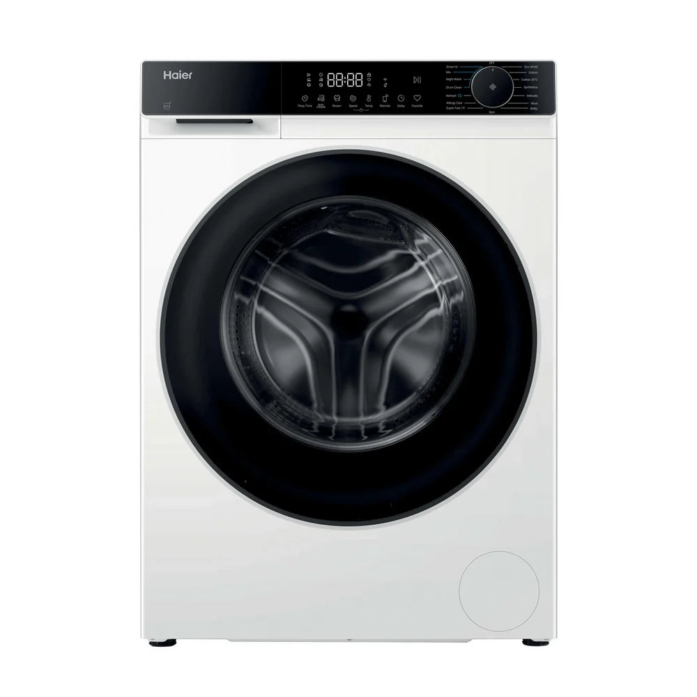haier-hw90-bp14357tu1-9kg-1400-spin-front-load-washing-machine-white-a-rated-1183477697 Haier HW90-BP14357TU1 9kg 1400 Spin Front Load Washing Machine White - A Rated - Image 1