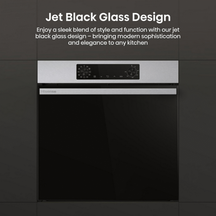 Hisense BI622AXPGUK Hi4 59.5cm Built In Electric Single Oven Stainless Steel - Image 8