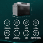 Hisense BI622AXPGUK Hi4 59.5cm Built In Electric Single Oven Stainless Steel - Image 3