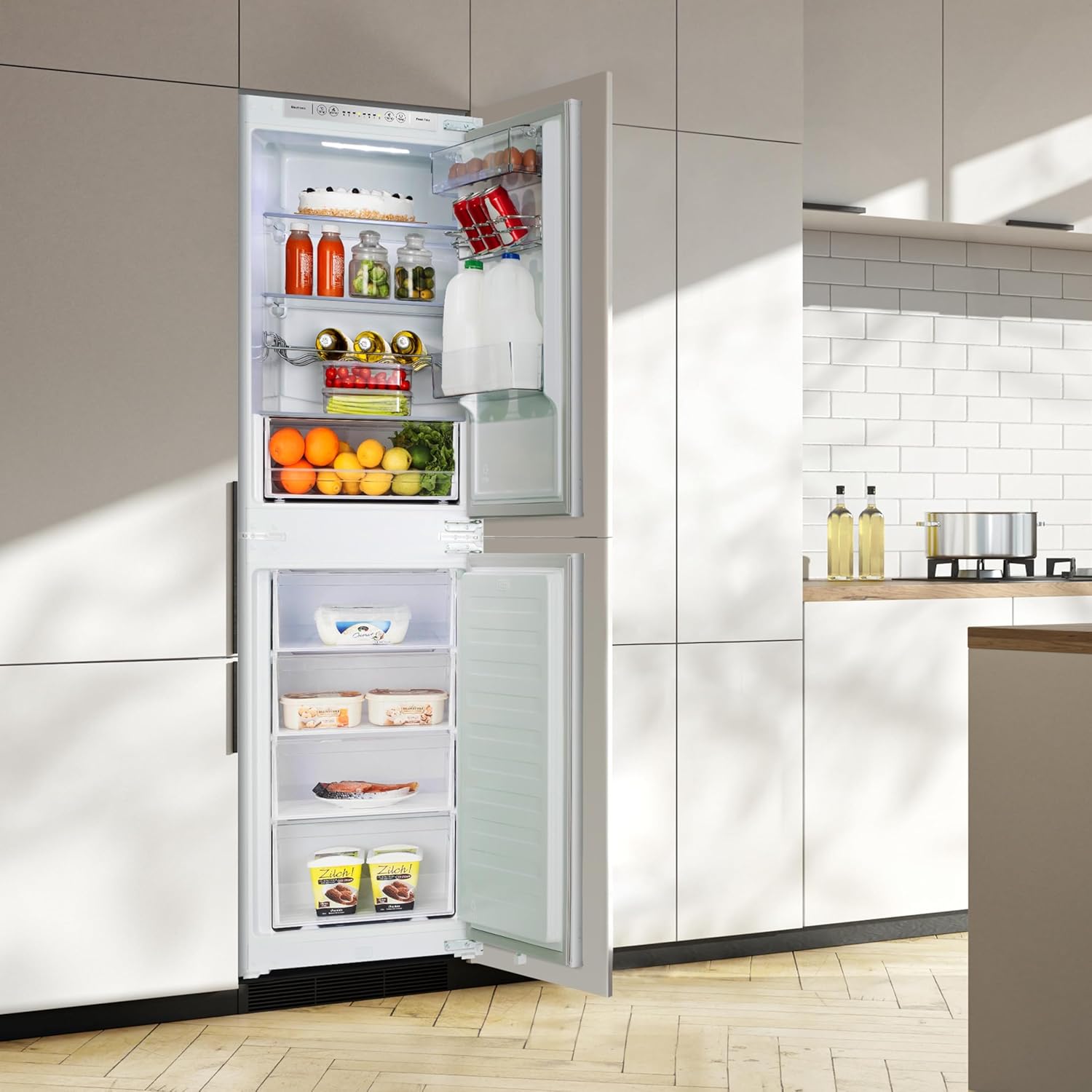hisense-rib291f4awe-177cm-high-integrated-frost-free-fridge-freezer-white-1133550129 Hisense RIB291F4AWE 177cm High Integrated Frost Free Fridge Freezer White - Image 12
