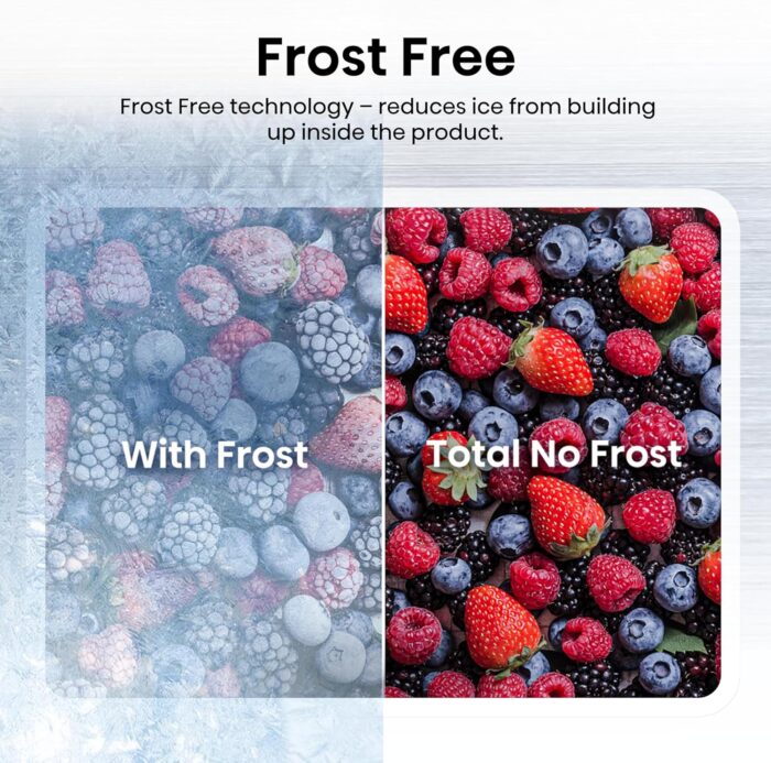 Hisense RIB291F4AWE 177cm High Integrated Frost Free Fridge Freezer White - Image 14