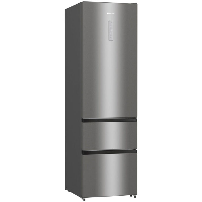 Hisense RM469N4ACDUK Freestanding Frost Free Fridge Freezer Stainless Steel - Image 4