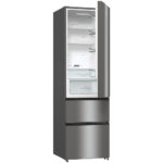 Hisense RM469N4ACDUK Freestanding Frost Free Fridge Freezer Stainless Steel - Image 3