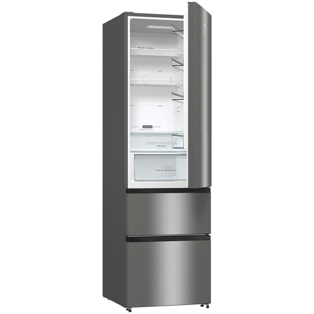 hisense-rm469n4acduk-freestanding-frost-free-fridge-freezer-stainless-steel-1195810278 Hisense RM469N4ACDUK Freestanding Frost Free Fridge Freezer Stainless Steel - Image 3