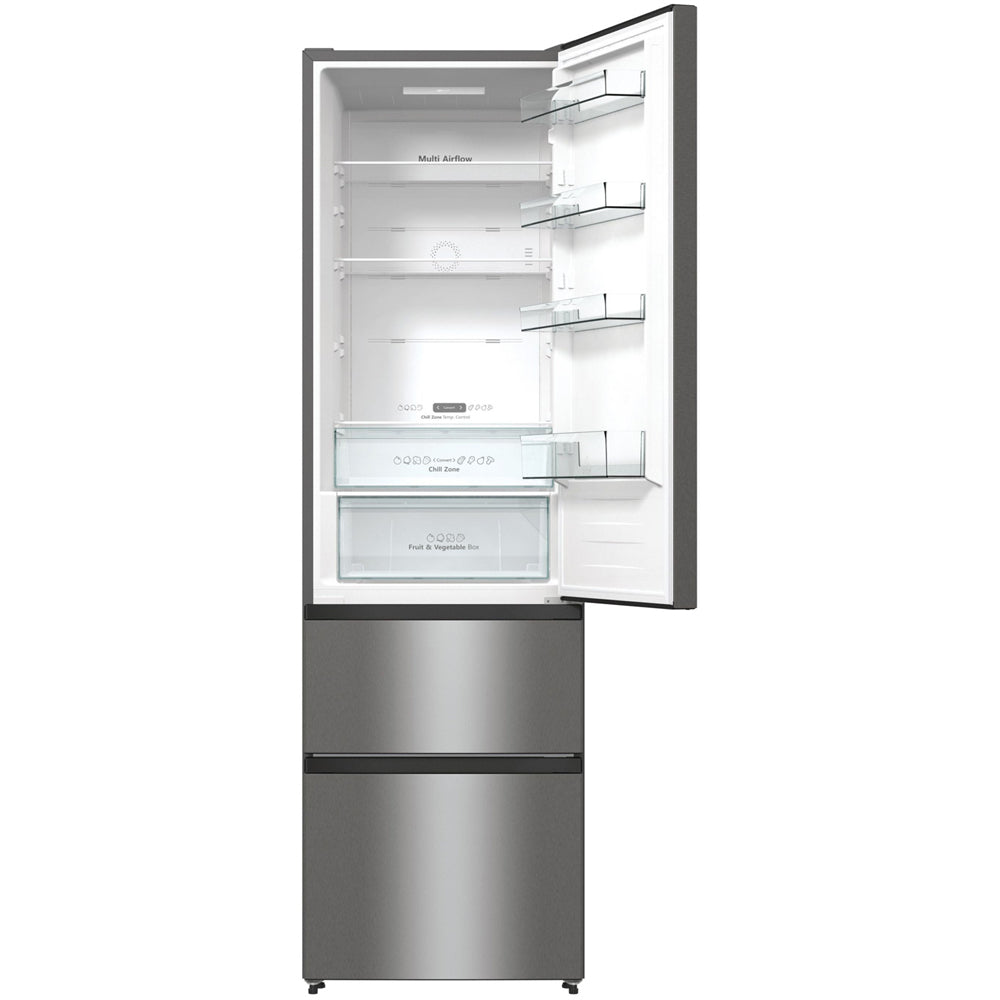 hisense-rm469n4acduk-freestanding-frost-free-fridge-freezer-stainless-steel-1195810279 Hisense RM469N4ACDUK Freestanding Frost Free Fridge Freezer Stainless Steel - Image 2