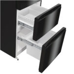 Hisense RM469N4AFDUK Freestanding Frost Free Fridge Freezer Black - Image 7