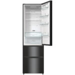 Hisense RM469N4AFDUK Freestanding Frost Free Fridge Freezer Black - Image 2