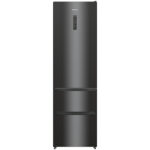 Hisense RM469N4AFDUK Freestanding Frost Free Fridge Freezer Black