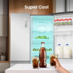 Hisense RS840N4WCE Freestanding Frost Free American Fridge Freezer Stainless Steel - Image 5