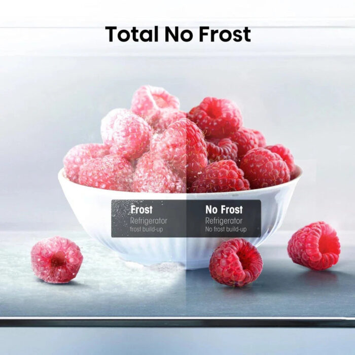 Hisense RS840N4WFE Freestanding Frost Free American Fridge Freezer Black Stainless Steel - Image 5