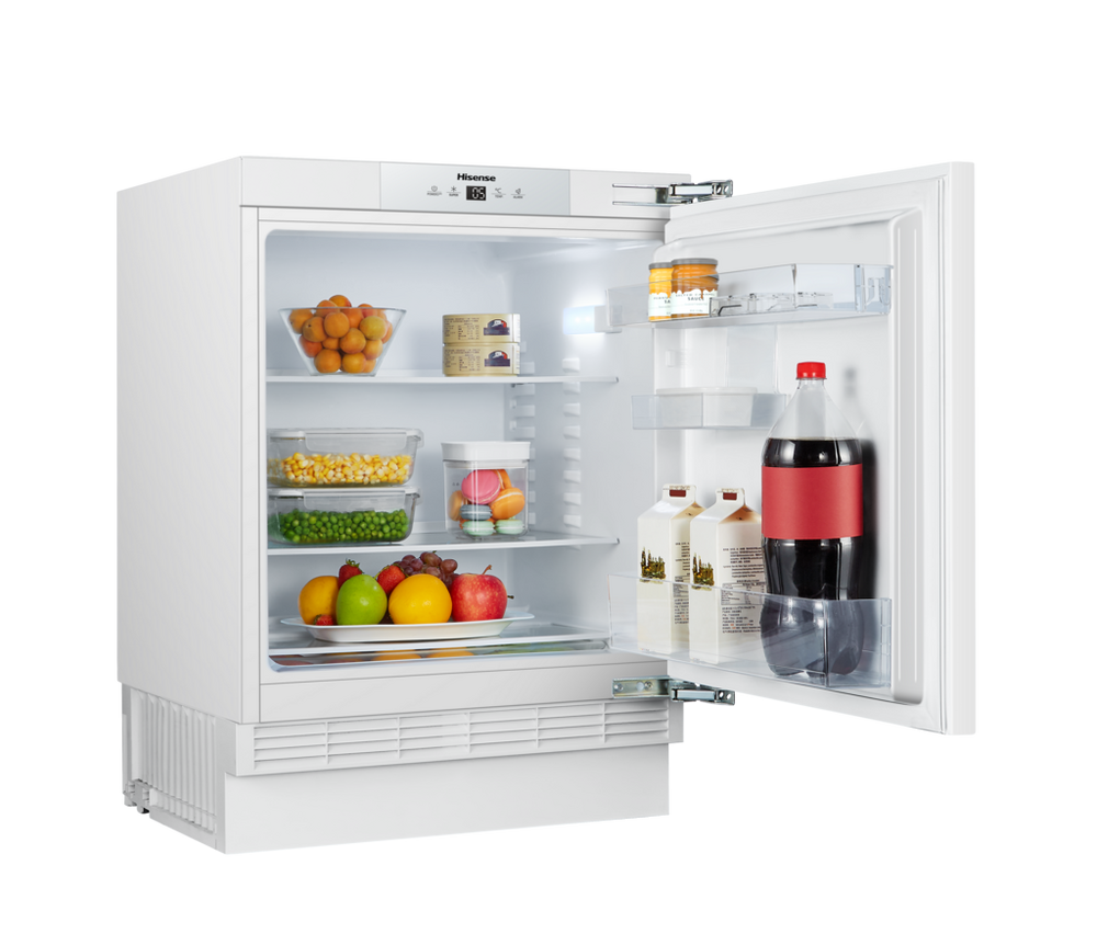 hisense-rul178d4awe-59-5cm-integrated-undercounter-larder-fridge-white-1082404175 Hisense RUL178D4AWE 59.5cm Integrated Undercounter Larder Fridge White - Image 4