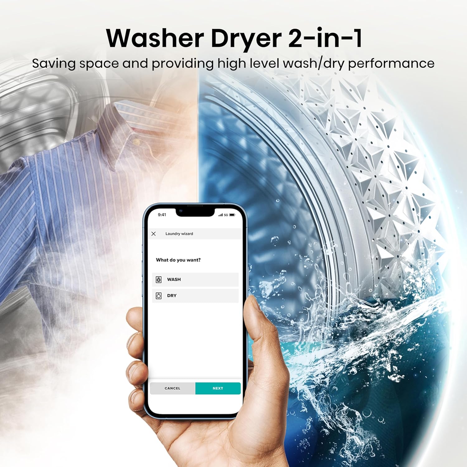 hisense-wd3s8043bw3-3s-series-8-5kg-1400-spin-wifi-enabled-washer-dryer-white-1167858894 Hisense WD3S8043BW3 3S Series 8+5kg 1400 Spin WiFi-enabled Washer Dryer White - Image 4