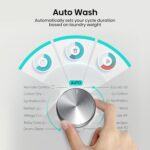 Hisense WD3S8043BW3 3S Series 8+5kg 1400 Spin WiFi-enabled Washer Dryer White - Image 13