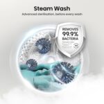 Hisense WD3S8043BW3 3S Series 8+5kg 1400 Spin WiFi-enabled Washer Dryer White - Image 5
