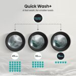Hisense WD3S8043BW3 3S Series 8+5kg 1400 Spin WiFi-enabled Washer Dryer White - Image 3