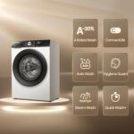 Hisense WD3S8043BW3 3S Series 8+5kg 1400 Spin WiFi-enabled Washer Dryer White - Image 2