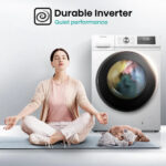 Hisense WFQA1014EVJM 3 Series 10 kg 1400 Spin Freestanding Front Load Washing Machine White - Image 12