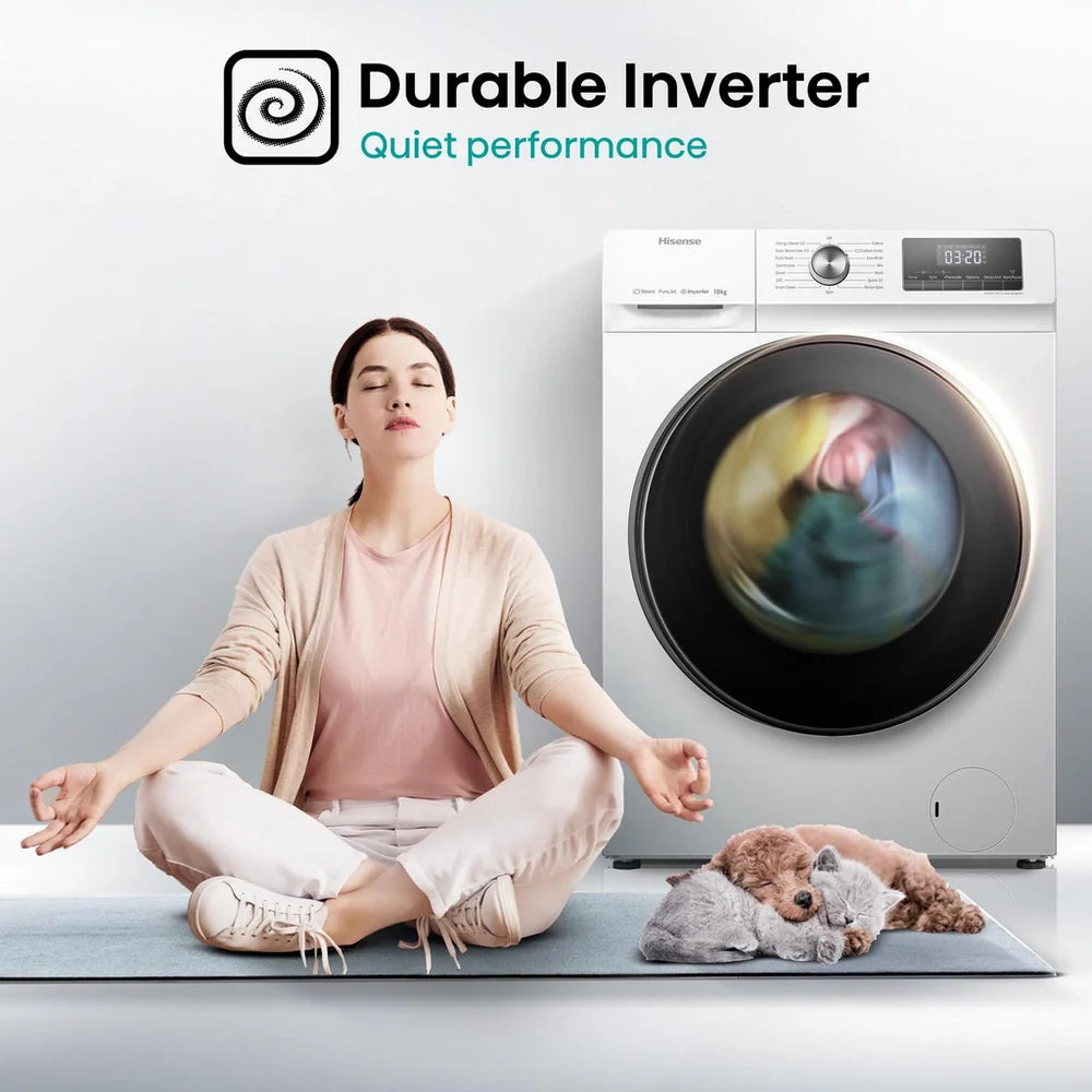 hisense-wfqa1014evjm-3-series-10-kg-1400-spin-freestanding-front-load-washing-machine-white-1173507253 Hisense WFQA1014EVJM 3 Series 10 kg 1400 Spin Freestanding Front Load Washing Machine White - Image 12