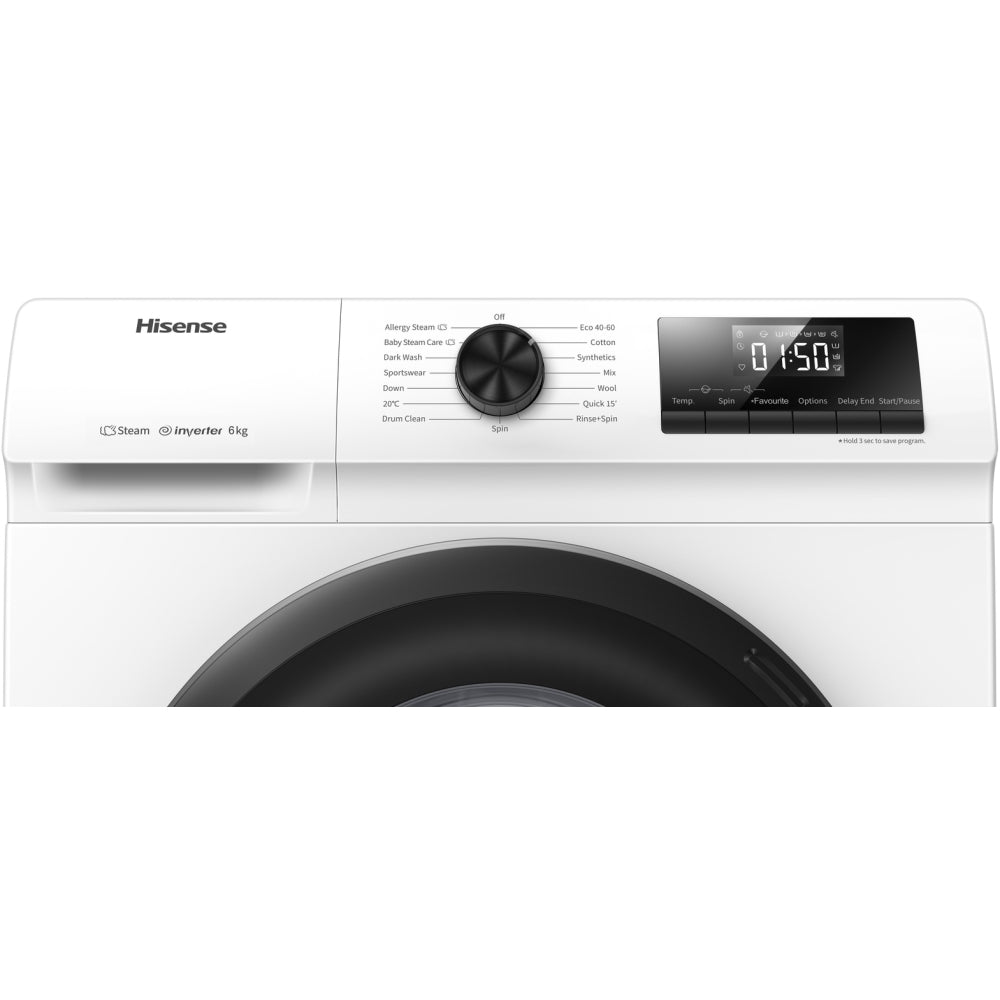 hisense-wfqp7012evm-7kg-1200-spin-freestanding-front-load-washing-machine-white-7-kg-1111073724 Hisense WFQP7012EVM 7kg 1200 Spin Freestanding Front Load Washing Machine White - Image 3
