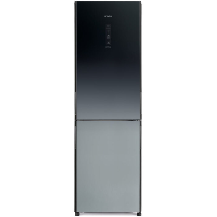 Hitachi RBGX411PGB1XGR Bottom Freezer 2 Door 366L Gradation Grey - Image 1