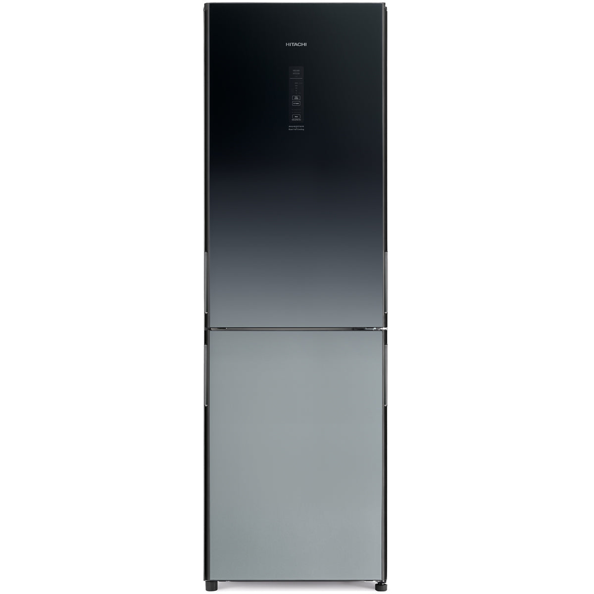 hitachi-rbgx411pgb1xgr-bottom-freezer-2-door-366l-gradation-grey-1082404240 Hitachi RBGX411PGB1XGR Bottom Freezer 2 Door 366L Gradation Grey - Image 1