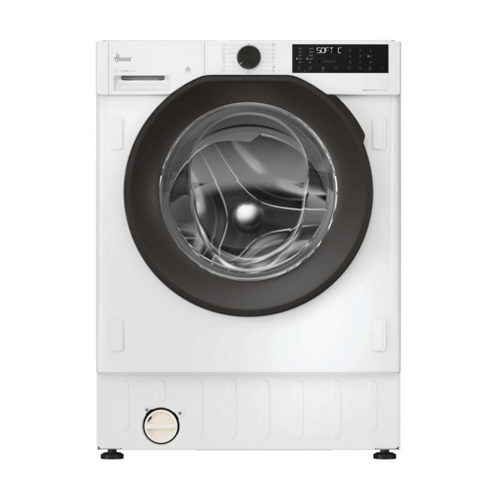 Hoover BH4S69M6DR9J-80 9kg 1600 Spin Built in Washing Machine White & Anthracite - Image 1