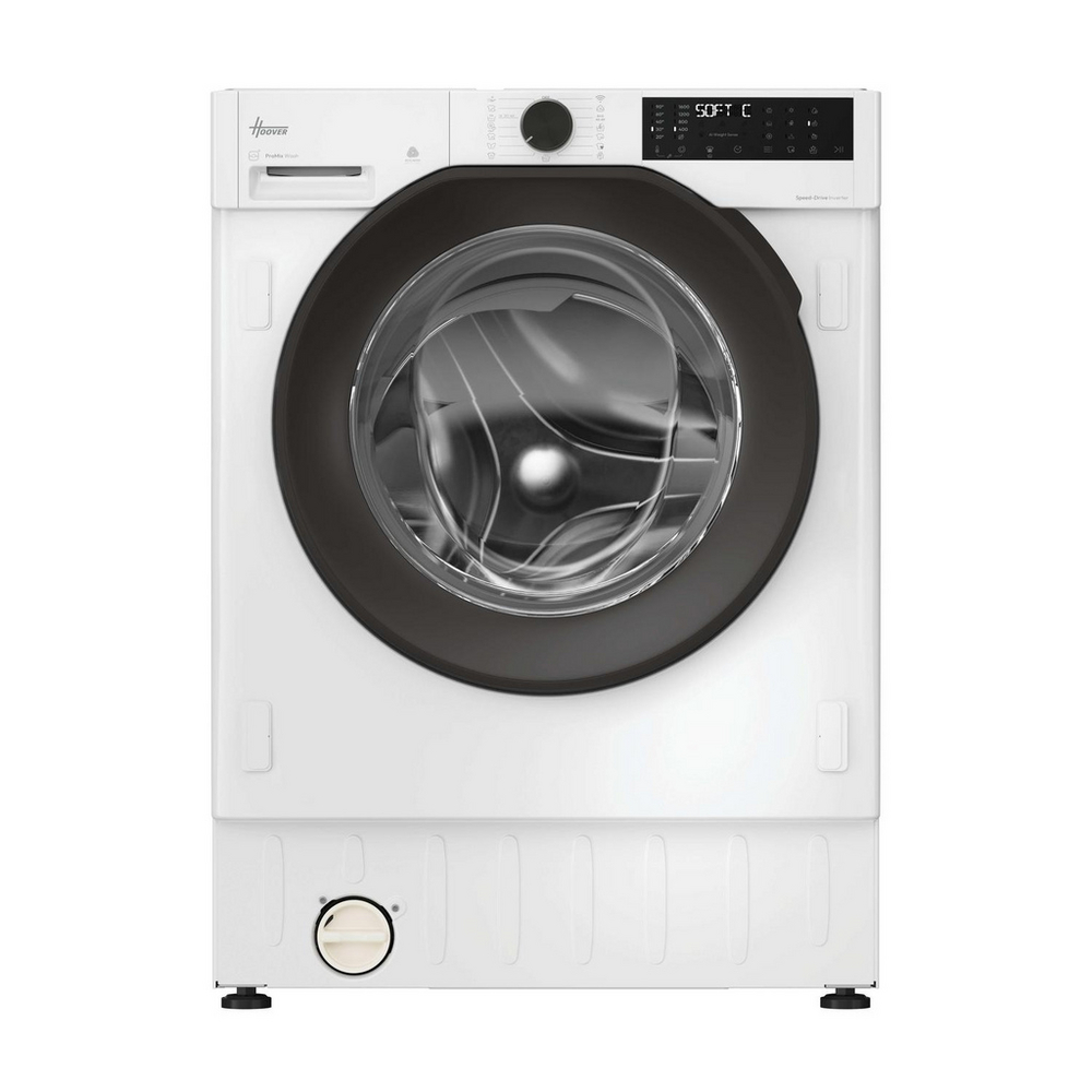 hoover-bh4s69m6dr9j-80-9kg-1600-spin-built-in-washing-machine-white-anthracite-1196072239 Hoover BH4S69M6DR9J-80 9kg 1600 Spin Built in Washing Machine White & Anthracite - Image 1