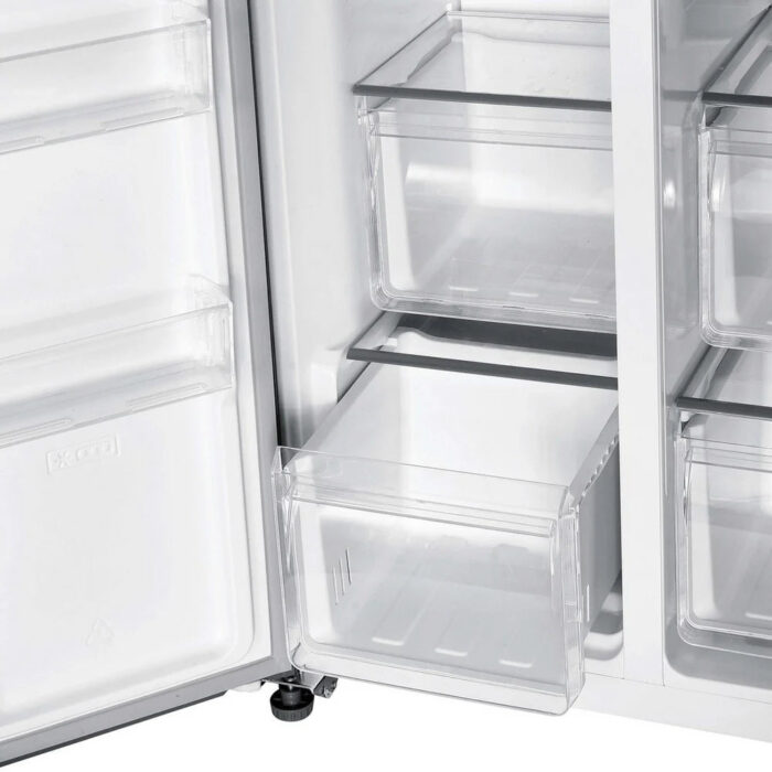 Hoover H-FRIDGE 500 HHSBSO-6174XK-1 Frost Free American Fridge Freezer Stainless Steel - Image 8