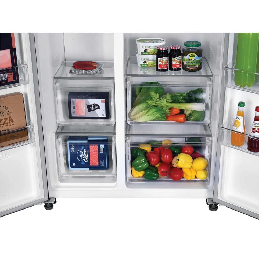 hoover-h-fridge-500-hhsbso-6174xk-1-frost-free-american-fridge-freezer-stainless-steel-1184291974 Hoover H-FRIDGE 500 HHSBSO-6174XK-1 Frost Free American Fridge Freezer Stainless Steel - Image 7