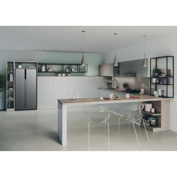 Hoover H-FRIDGE 500 HHSBSO-6174XK-1 Frost Free American Fridge Freezer Stainless Steel - Image 16
