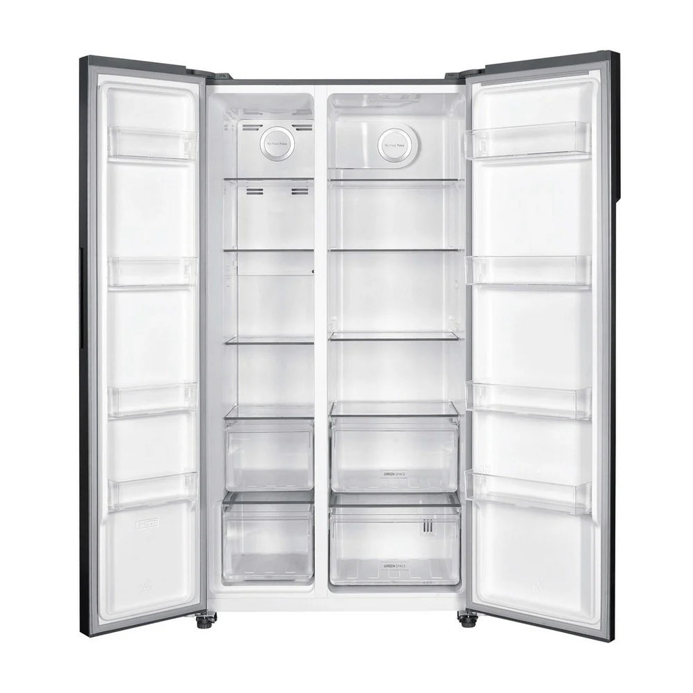 hoover-h-fridge-500-hhsbso-6174xk-1-frost-free-american-fridge-freezer-stainless-steel-1184291981 Hoover H-FRIDGE 500 HHSBSO-6174XK-1 Frost Free American Fridge Freezer Stainless Steel - Image 2