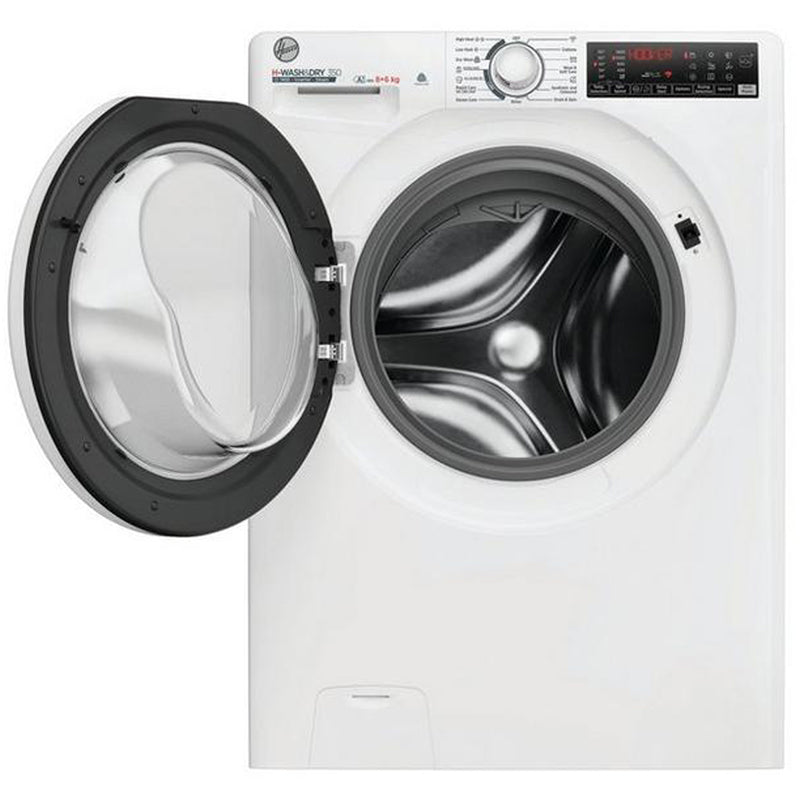 hoover-h3dps4866tam6-8-6kg-1400-spin-washer-dryer-white-1082404295 Hoover H3DPS4866TAM6 8+6kg 1400 Spin Washer Dryer White - Image 2
