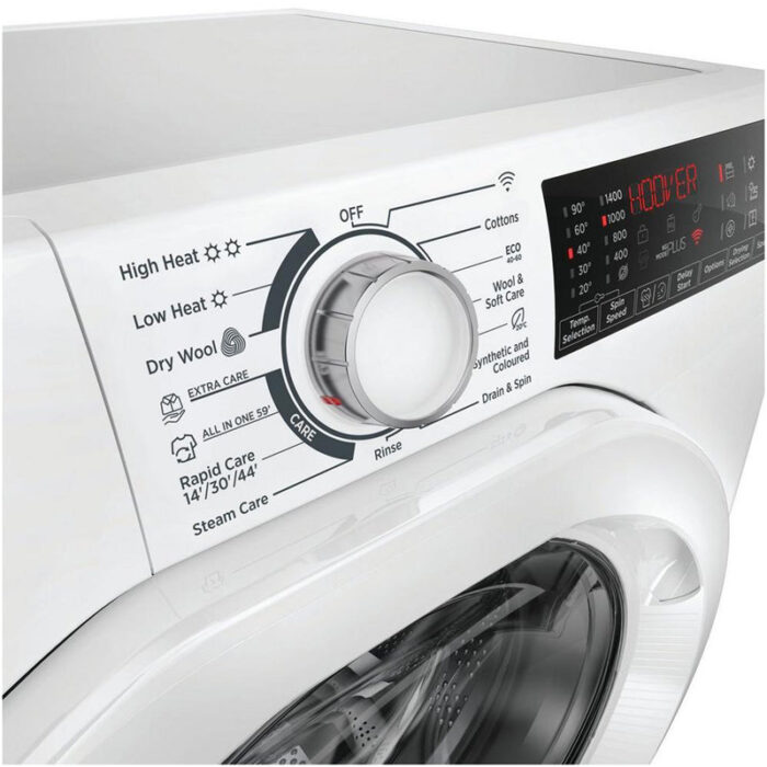 Hoover H3DPS4866TAM6 8+6kg 1400 Spin Washer Dryer White - Image 6