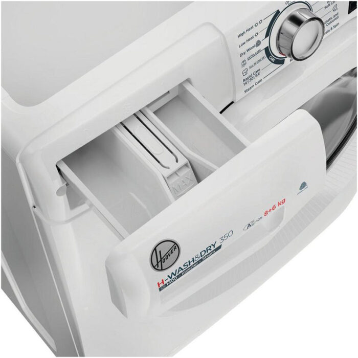 Hoover H3DPS4866TAM6 8+6kg 1400 Spin Washer Dryer White - Image 8