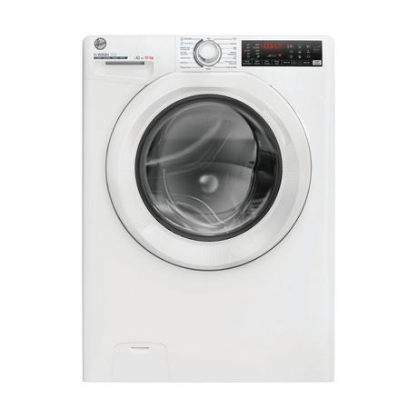 hoover-h3wps4106tm6-10kg-1400-spin-washing-machine-white-1082404342 Hoover H3WPS4106TM6 10kg 1400 Spin Washing Machine White - Image 1