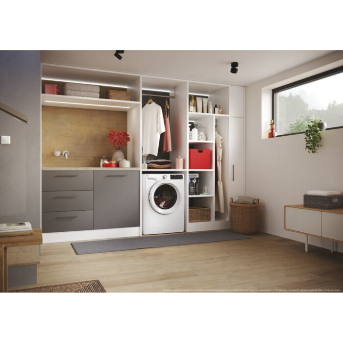 Hoover H3WPS486TAM6-80 8kg 1400 Spin Freestanding Washing Machine White A Rated - Image 14