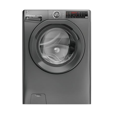 hoover-h3wps496tmrr6-9kg-1400-spin-washing-machine-graphite-1082404354 Hoover H3WPS496TMRR6 9kg 1400 Spin Washing Machine Graphite - Image 1