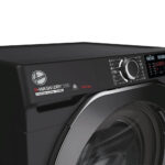 Hoover HD496AMBCB 1-80 H-WASH 500 WiFi Connected 9+6kg 1400 Spin Washer Dryer Black - Image 4