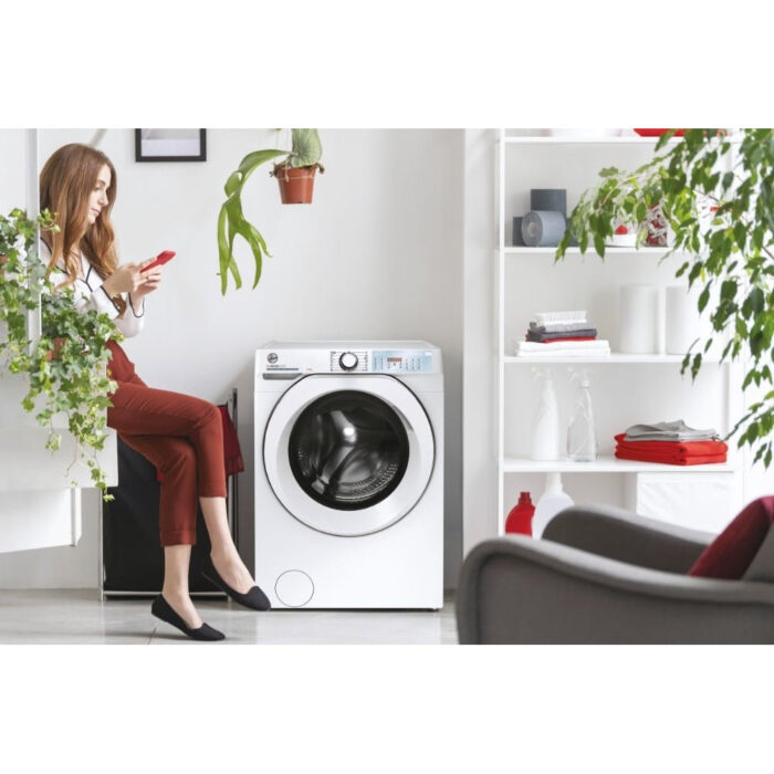 Hoover HWB 49AMC 1-80 9kg 1400 Spin Front Loading Washing Machine White - A Rated - Image 5