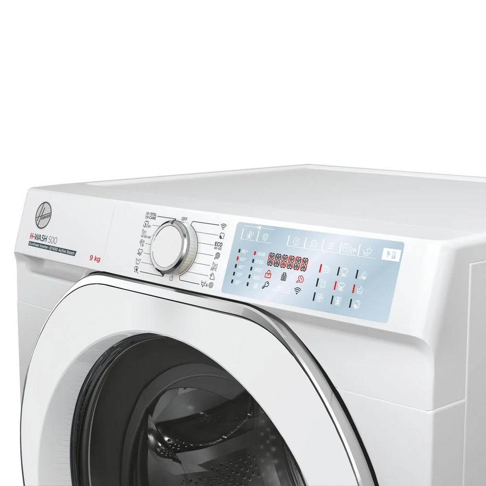 hoover-hwb-49amc-1-80-9kg-1400-spin-front-loading-washing-machine-white-a-rated-9kg-1178404535 Hoover HWB 49AMC 1-80 9kg 1400 Spin Front Loading Washing Machine White - A Rated - Image 3