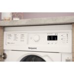 Hotpoint BIWDHG75148UKN 7+5kg 1400 Spin Built In Washer Dryer With Anti-Stain White - Image 3