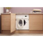 Hotpoint BIWDHG75148UKN 7+5kg 1400 Spin Built In Washer Dryer With Anti-Stain White - Image 8